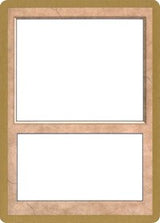 2001 World Championship Blank Card [World Championship Decks 2001] - Magic: The Gathering