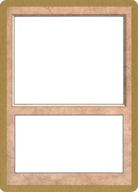 2001 World Championship Blank Card [World Championship Decks 2001] - Magic: The Gathering
