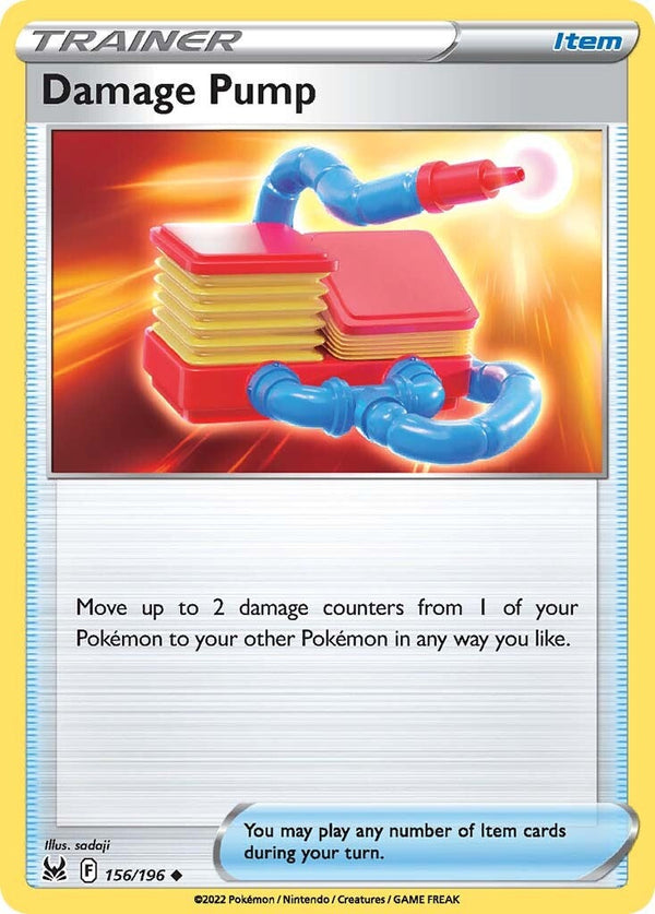 Damage Pump (156/196) [Sword & Shield: Lost Origin] - Pokémon