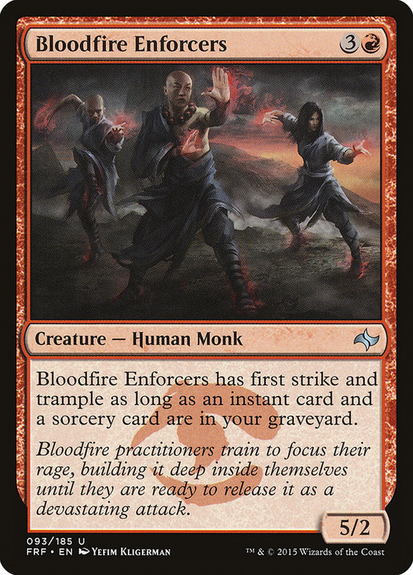 Bloodfire Enforcers [Fate Reforged] - Magic: The Gathering
