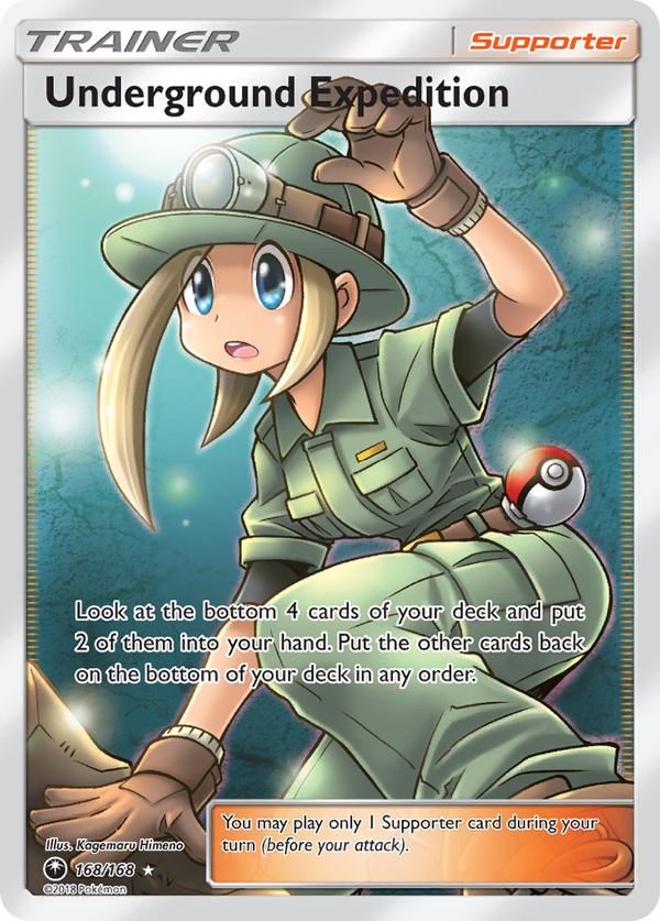 Underground Expedition (168/168) [Sun & Moon: Celestial Storm] - Pokémon