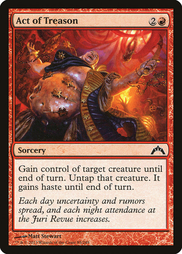 Act of Treason [Gatecrash] - Magic: The Gathering