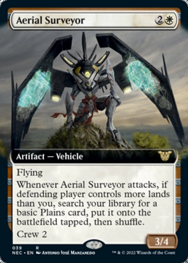 Aerial Surveyor (Extended Art) [Kamigawa: Neon Dynasty Commander] - Magic: The Gathering