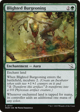Blighted Burgeoning [March of the Machine] - Magic: The Gathering