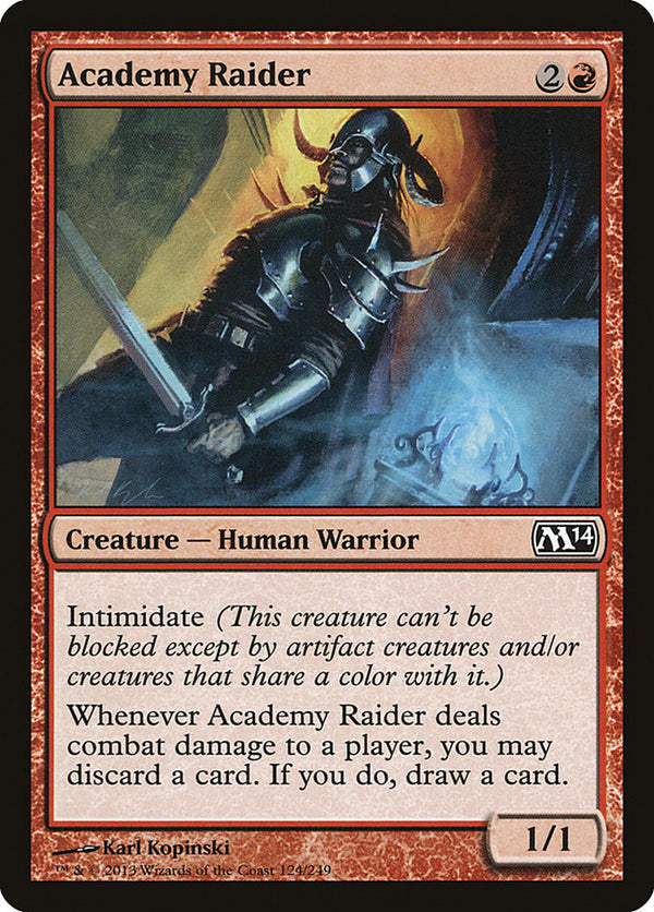 Academy Raider [Magic 2014] - Magic: The Gathering