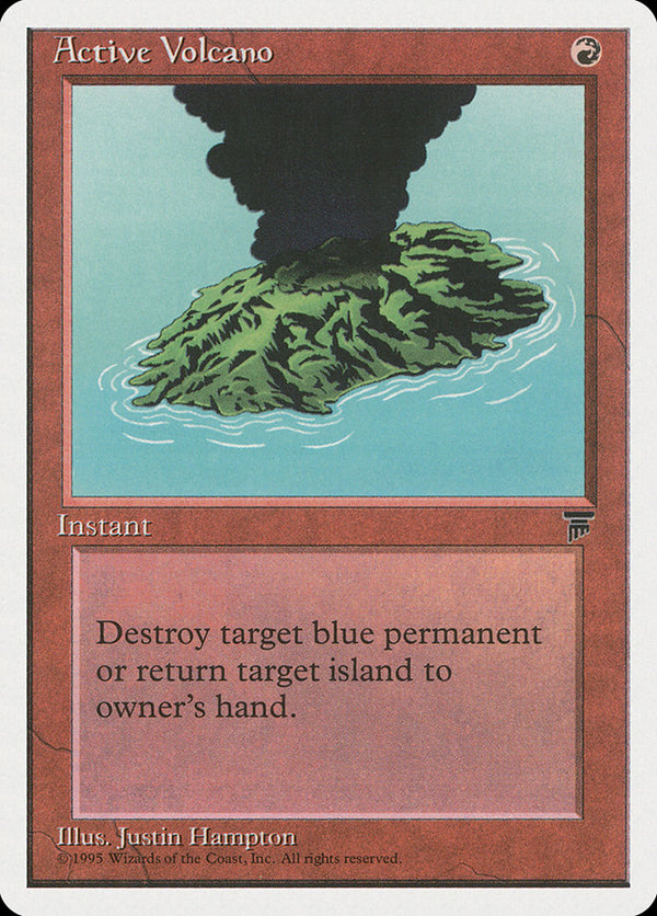 Active Volcano [Chronicles] - Magic: The Gathering