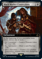 Black Market Connections (Extended Art) [Assassin's Creed] - Magic: The Gathering