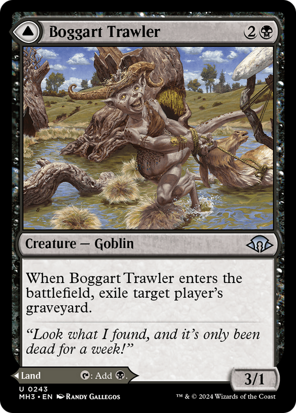 Boggart Trawler // Boggart Bog [Modern Horizons 3] - Magic: The Gathering