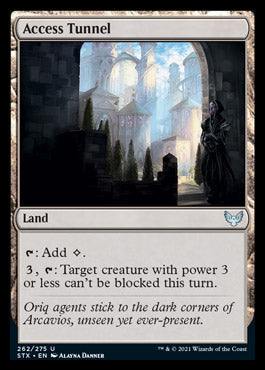 Access Tunnel [Strixhaven: School of Mages] - Magic: The Gathering