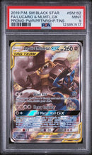 Lucario & Melmetal GX (SM192) [SM Black Star Promo] Graded PSA 9