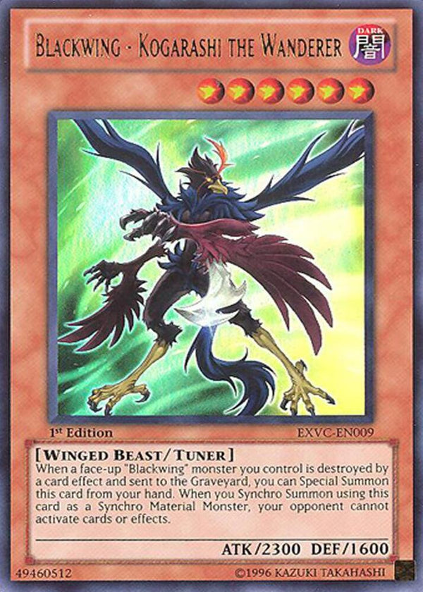 Blackwing - Kogarashi the Wanderer (EXVC-EN009) [Ultra Rare] - Yu-Gi-Oh!