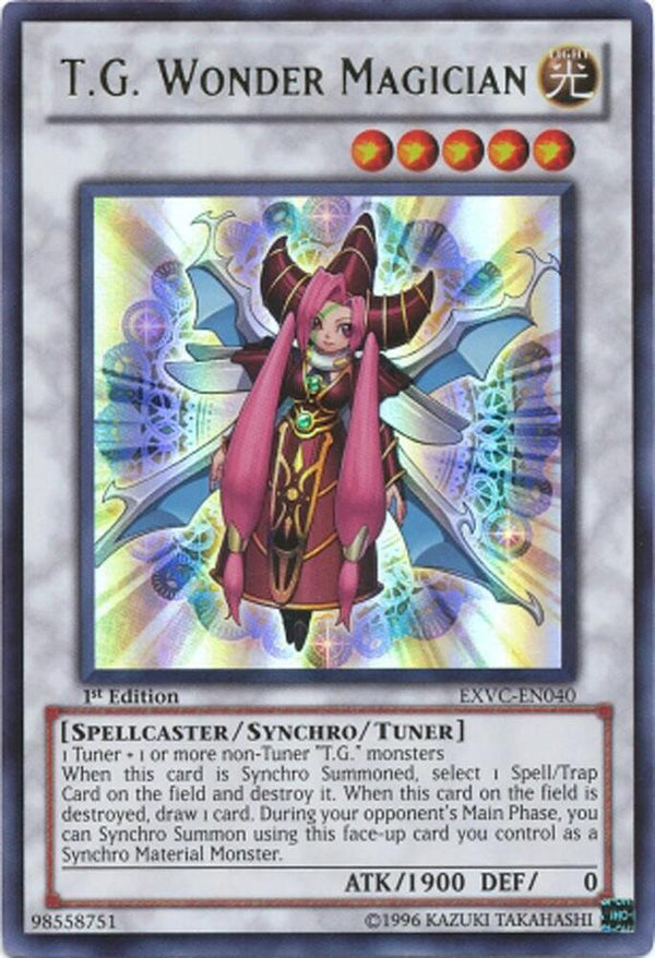 T.G. Wonder Magician (EXVC-EN040) [Ultra Rare] - Yu-Gi-Oh!