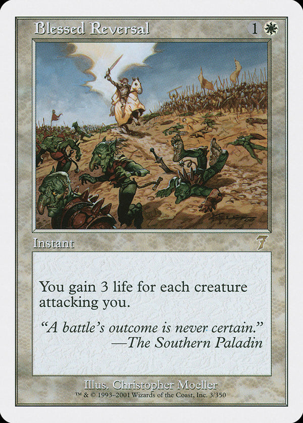 Blessed Reversal [Seventh Edition] - Magic: The Gathering