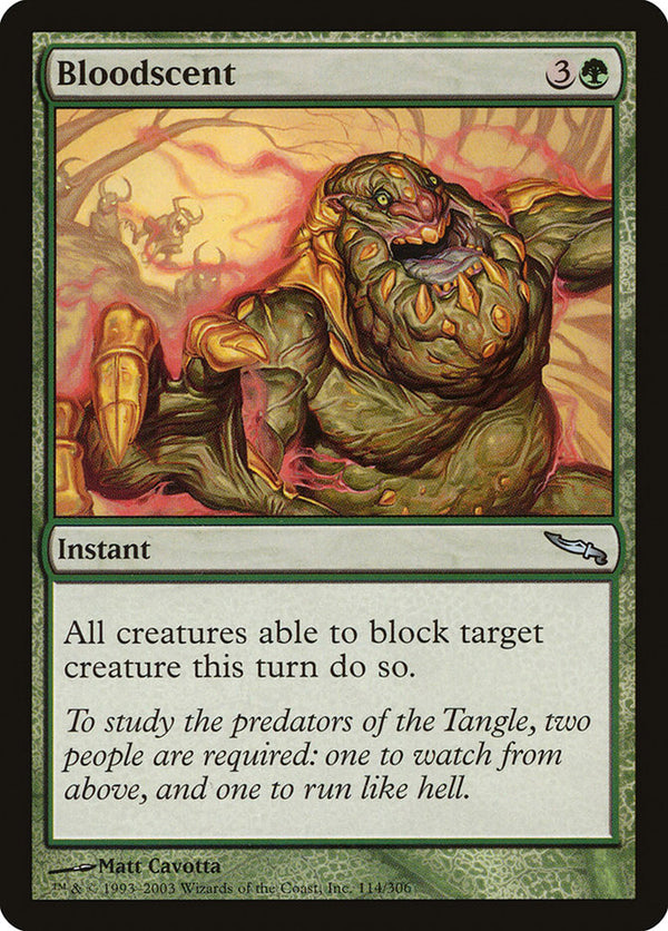 Bloodscent [Mirrodin] - Magic: The Gathering
