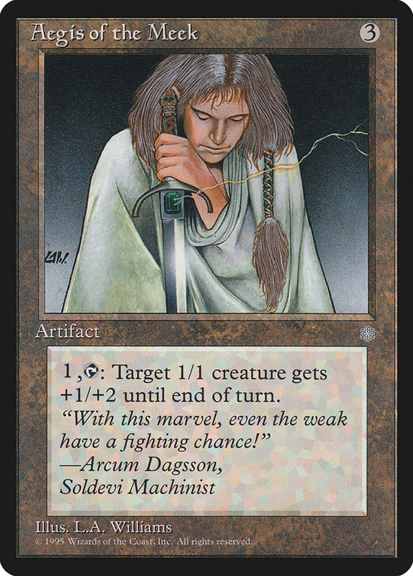 Aegis of the Meek [Ice Age] - Magic: The Gathering