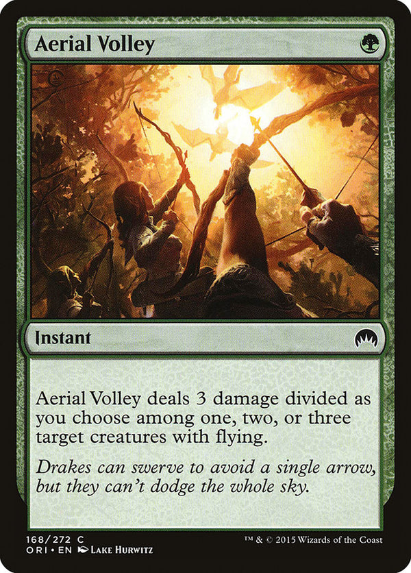 Aerial Volley [Magic Origins] - Magic: The Gathering