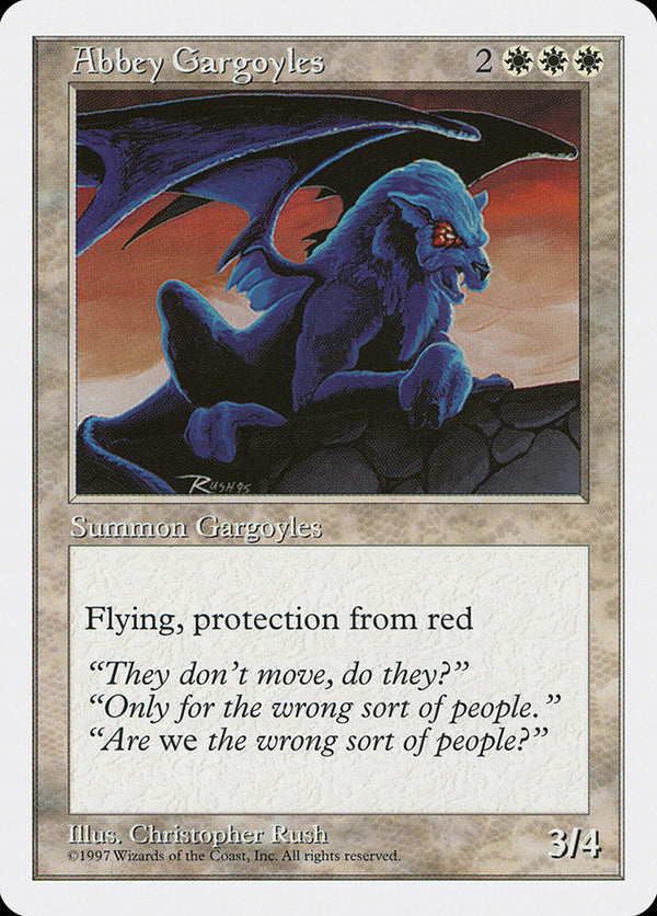 Abbey Gargoyles [Fifth Edition] - Magic: The Gathering