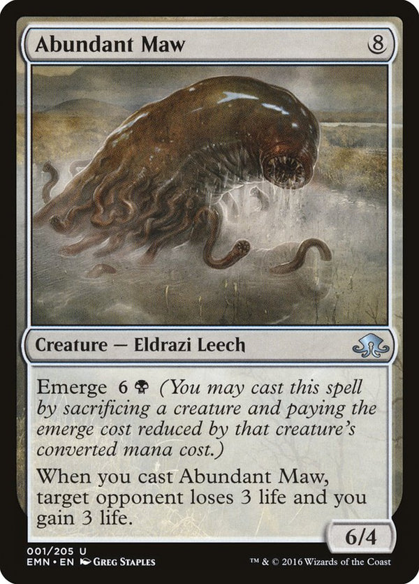 Abundant Maw [Eldritch Moon] - Magic: The Gathering