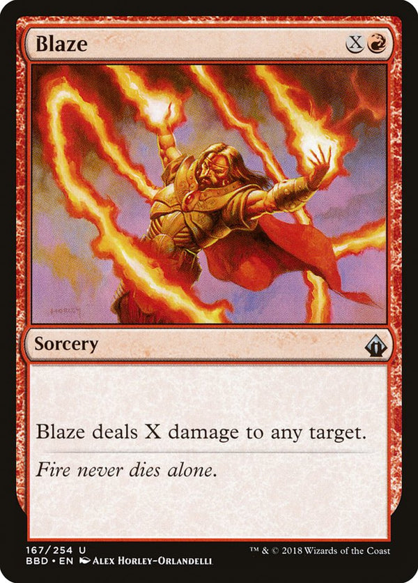 Blaze [Battlebond] - Magic: The Gathering