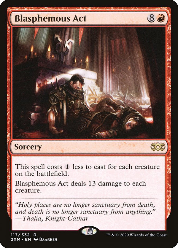 Blasphemous Act [Double Masters] - Magic: The Gathering