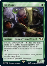 Biophagus (Surge Foil) [Warhammer 40,000] - Magic: The Gathering