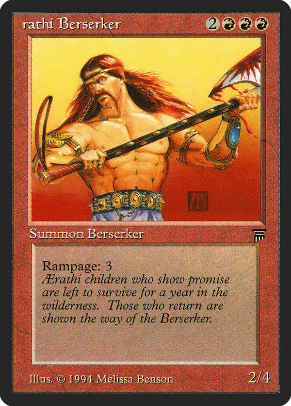Aerathi Berserker [Legends] - Magic: The Gathering