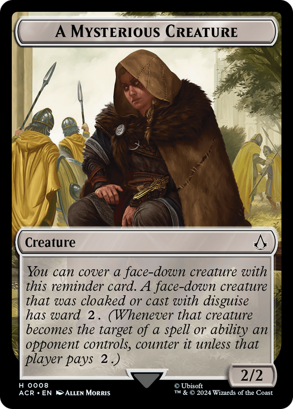 A Mysterious Creature [Assassin's Creed Tokens] - Magic: The Gathering