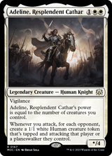 Adeline, Resplendent Cathar [March of the Machine Commander] - Magic: The Gathering