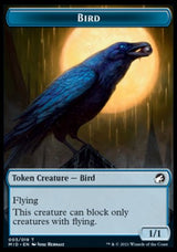 Bird Token [Innistrad: Midnight Hunt Tokens] - Magic: The Gathering