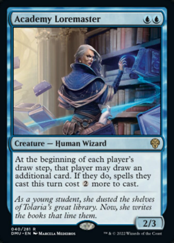 Academy Loremaster [Dominaria United] - Magic: The Gathering