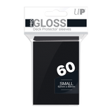 Ultra PRO: Small 60ct Sleeves - PRO-Gloss (Black) - Ultra PRO