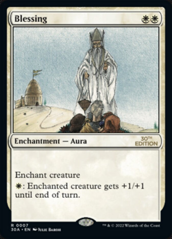 Blessing [30th Anniversary Edition] - Magic: The Gathering