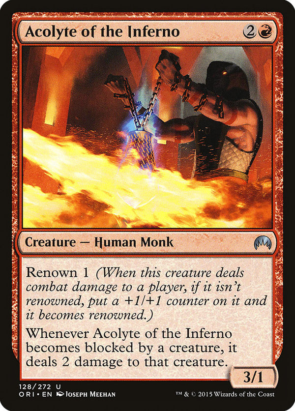 Acolyte of the Inferno [Magic Origins] - Magic: The Gathering