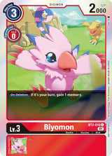 Biyomon - BT2-010 (ST-11 Special Entry Pack) - Digimon Card Game