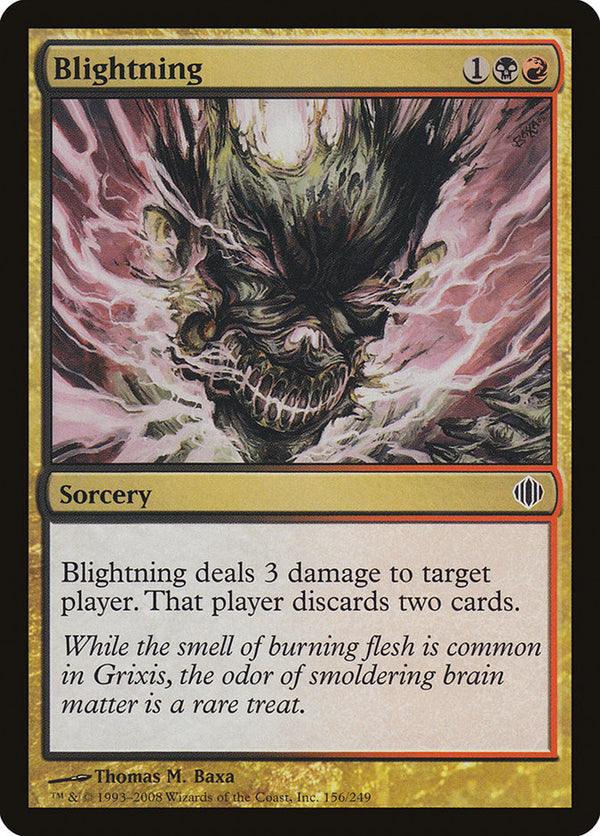 Blightning [Shards of Alara] - Magic: The Gathering