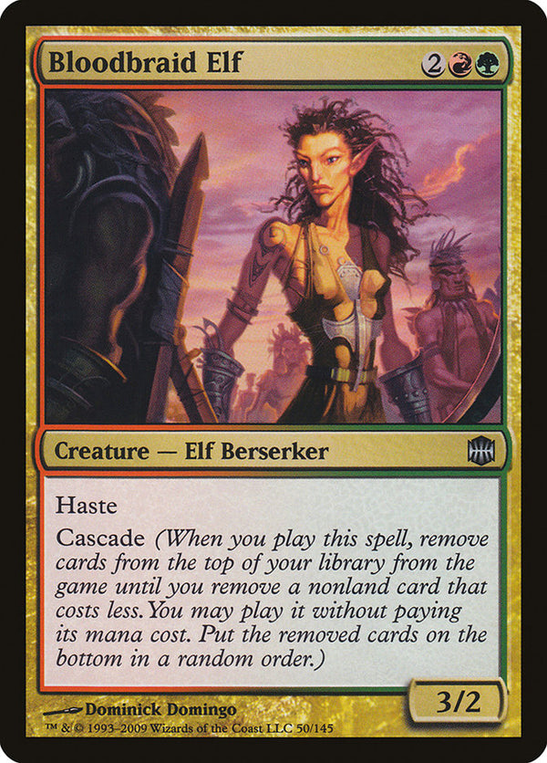Bloodbraid Elf [Alara Reborn] - Magic: The Gathering