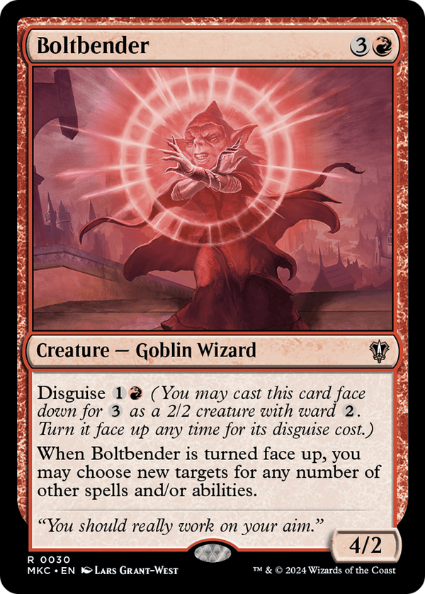 Boltbender [Murders at Karlov Manor Commander] - Magic: The Gathering