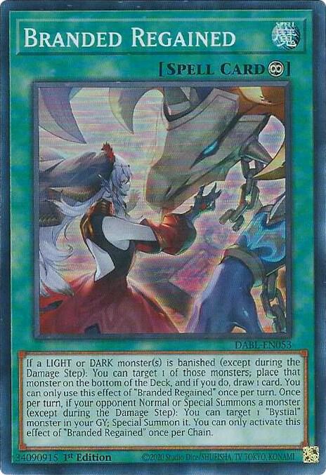 Branded Regained (DABL-EN053) [Super Rare] - Yu-Gi-Oh!