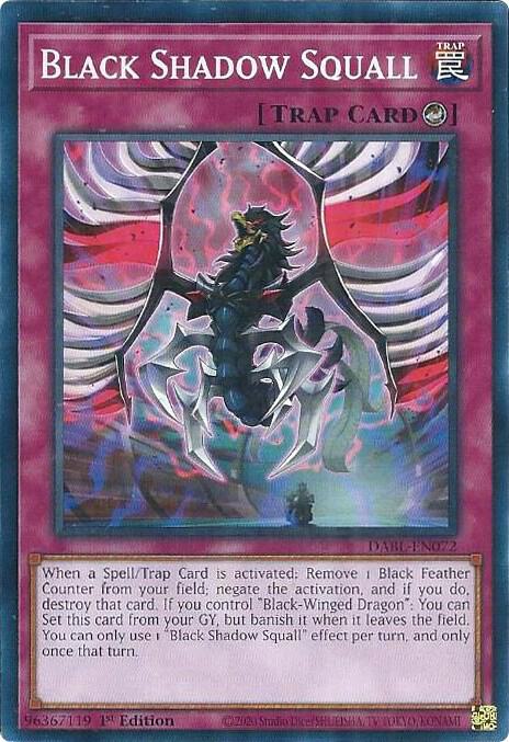 Black Shadow Squall (DABL-EN072) [Common] - Yu-Gi-Oh!