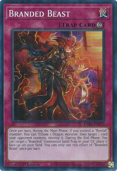 Branded Beast (DABL-EN073) [Super Rare] - Yu-Gi-Oh!