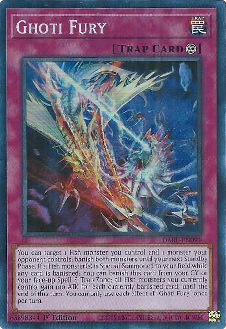 Ghoti Fury (DABL-EN091) [Super Rare] - Yu-Gi-Oh!