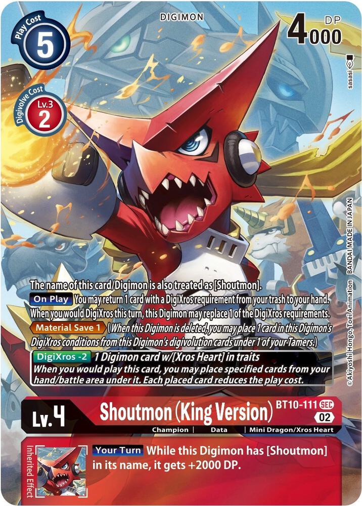 Shoutmon (King Version) (Alternate Art)