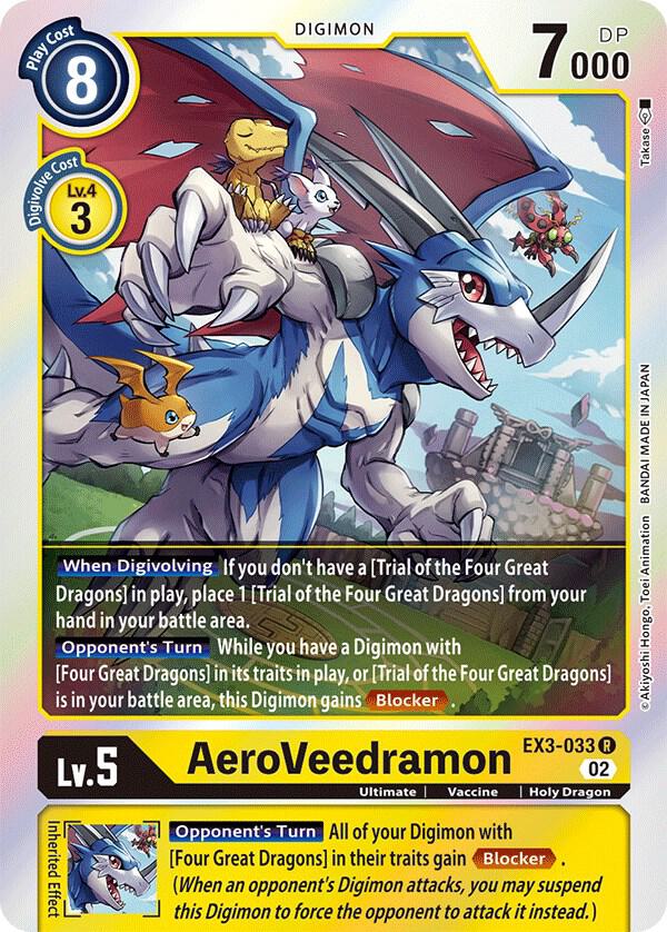 AeroVeedramon - Digimon Card Game