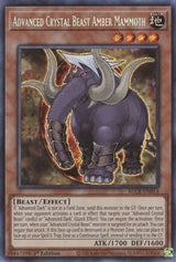 Advanced Crystal Beast Amber Mammoth (BLCR-EN014) [Secret Rare] - Yu-Gi-Oh!