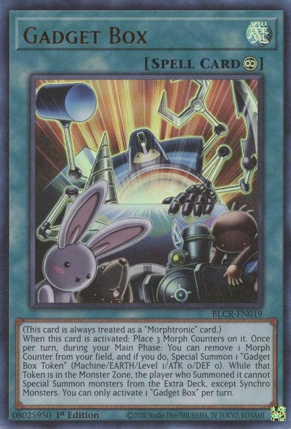 Gadget Box (BLCR-EN019) [Ultra Rare] - Yu-Gi-Oh!
