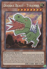 Doodle Beast - Tyranno (BLCR-EN033) [Secret Rare] - Yu-Gi-Oh!