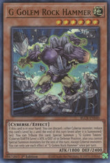 G Golem Rock Hammer (BLCR-EN040) [Ultra Rare] - Yu-Gi-Oh!