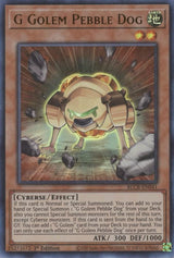 G Golem Pebble Dog (BLCR-EN041) [Ultra Rare] - Yu-Gi-Oh!