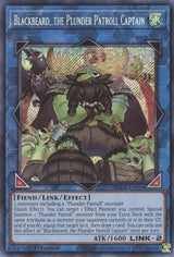 Blackbeard, the Plunder Patroll Captain (BLCR-EN094) [Secret Rare] - Yu-Gi-Oh!