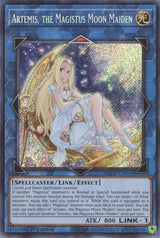 Artemis, the Magistus Moon Maiden (BLCR-EN095) [Secret Rare] - Yu-Gi-Oh!